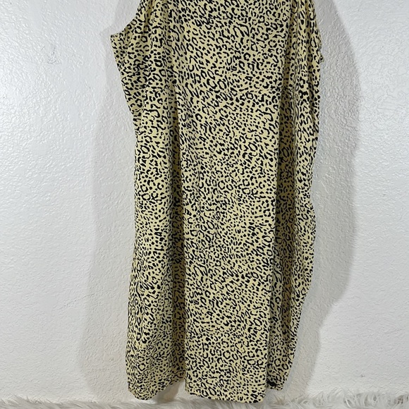 Volcom Women’s Cheetah Print Dress Size Large - Picture 5 of 12